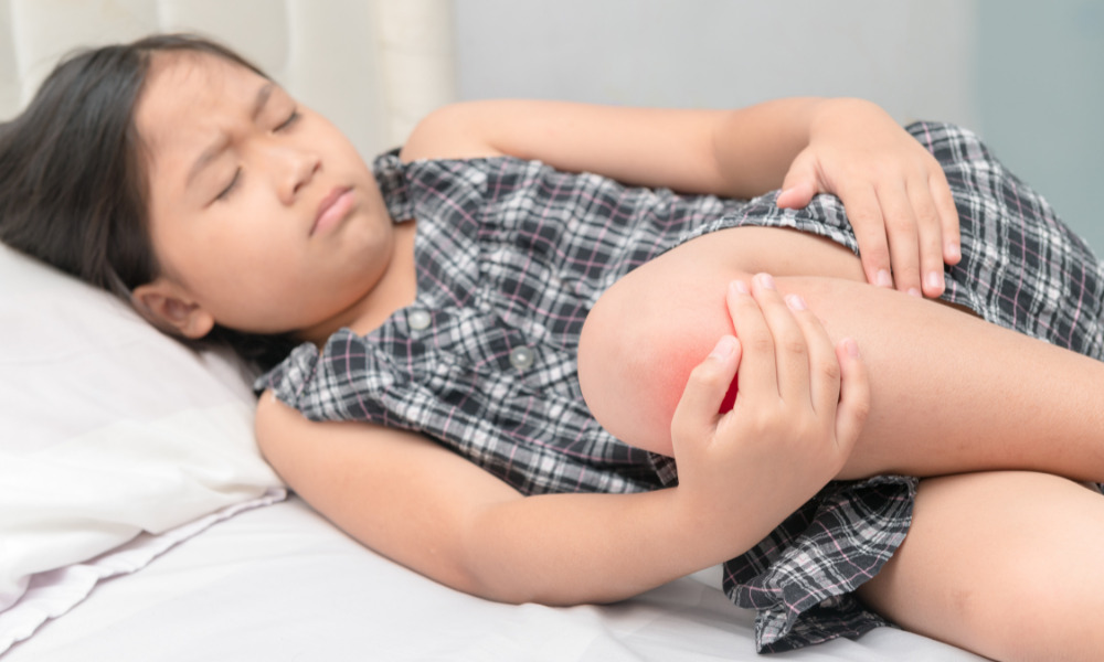 Aches and pains in growing kids